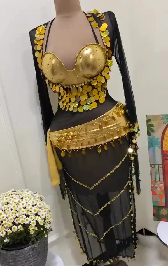 بدلة رقص شرقي فاخرة ✨
