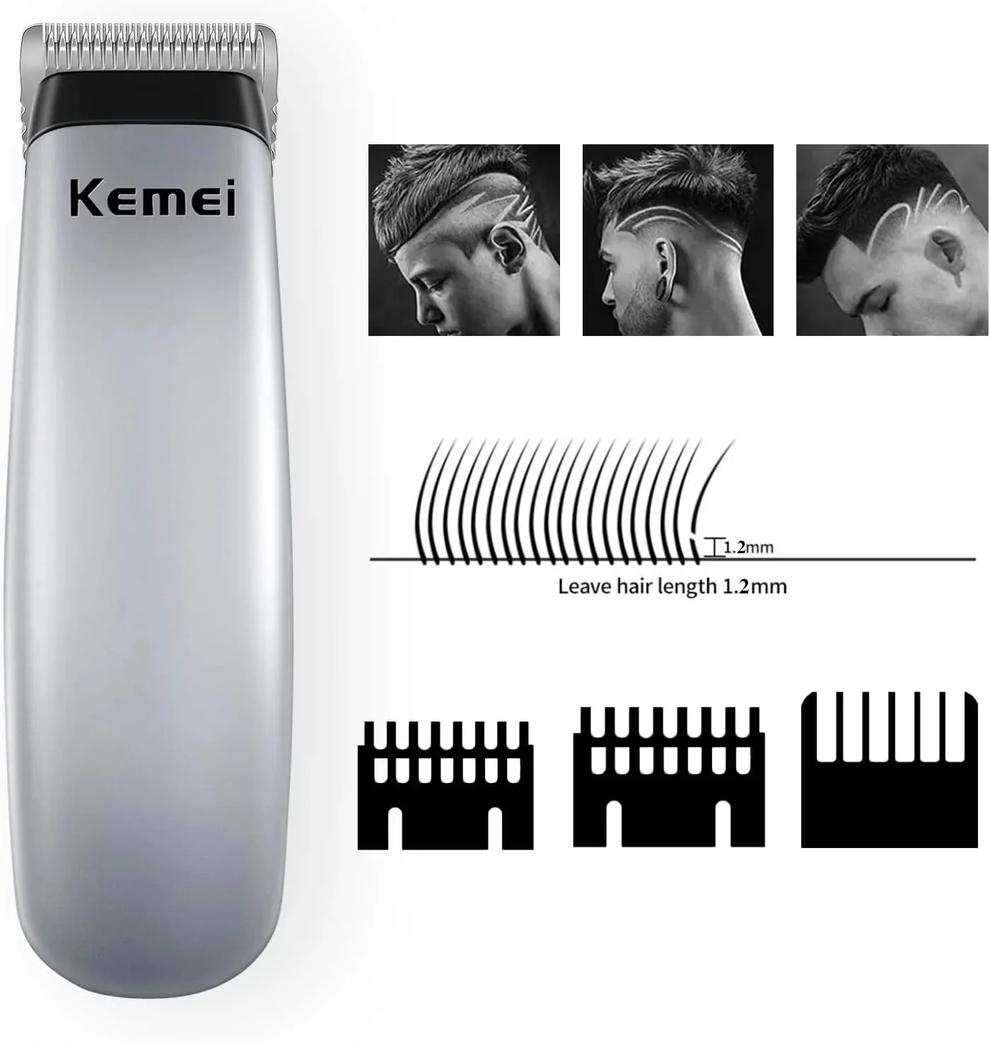 ماكينة حلاقة الشعر واللحية KEMEI 666