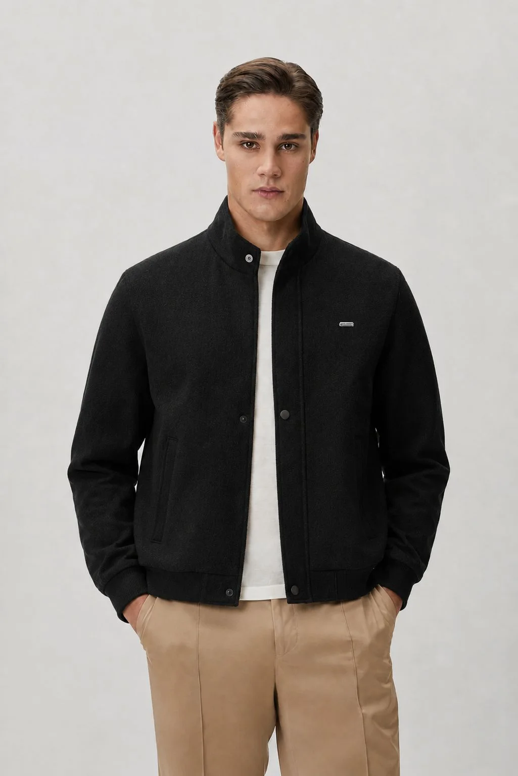 Veste noire élégante pour homme