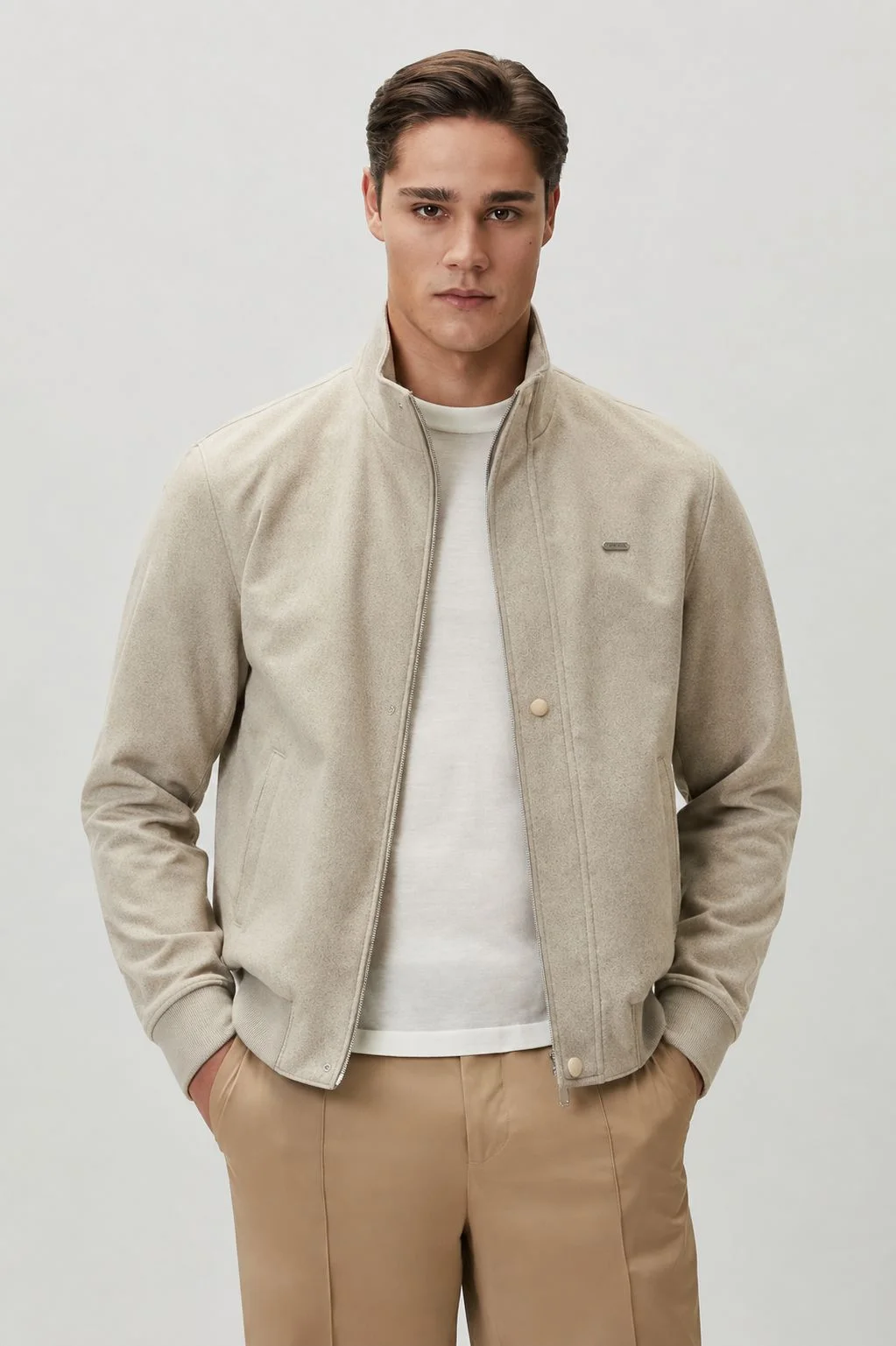 Veste noire élégante pour homme
