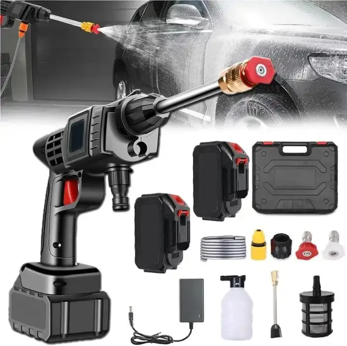 Nettoyeur Haute Pression Sans Fil 48V – Kit Complet