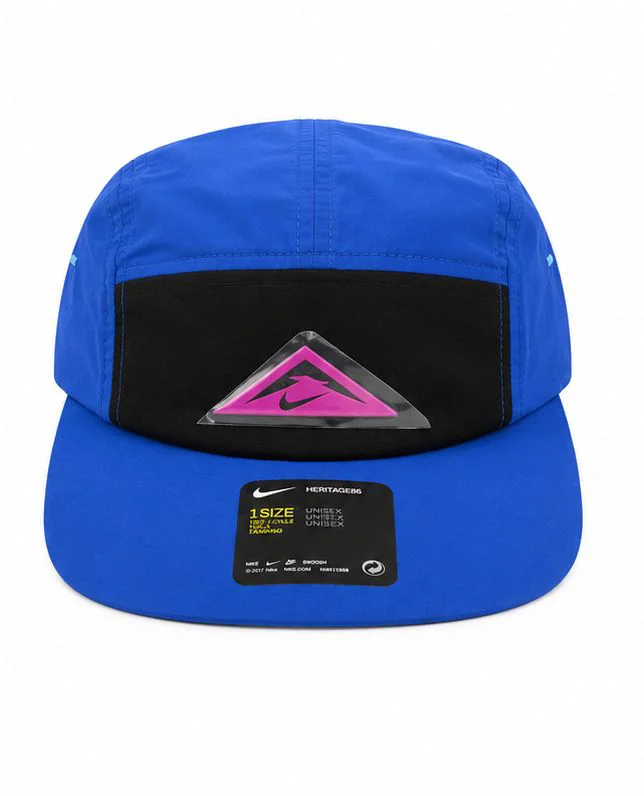 Nike Trail - Casquette de running en tissu Dri-FIT - BLEU