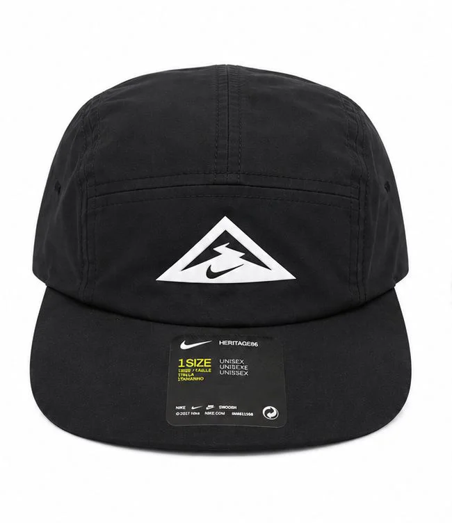 Nike Trail - Casquette de running en tissu Dri-FIT - NOIR