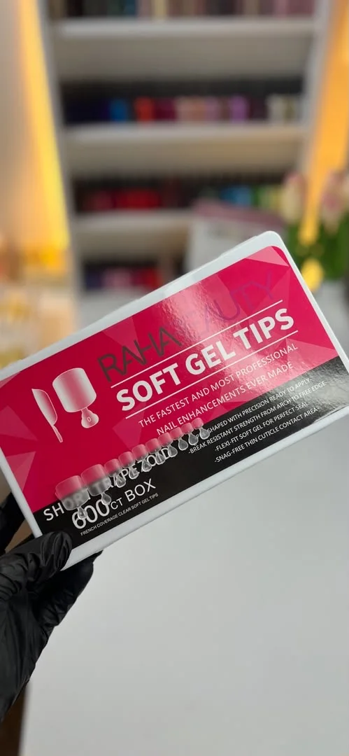 capsule pieds soft gel 600pcs
