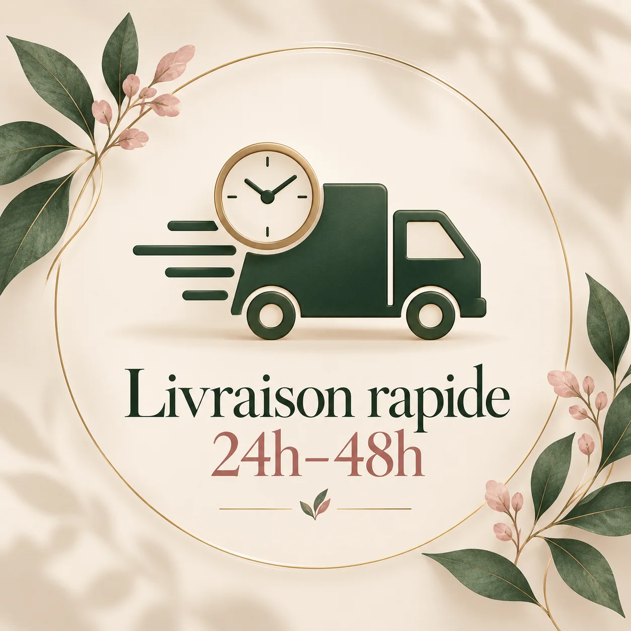 Livraison rapide 24h–48h