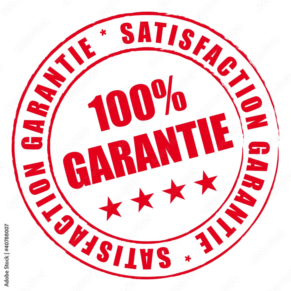 🔒 Garantie réelle