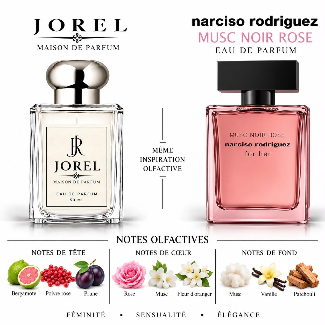Musc noir rose