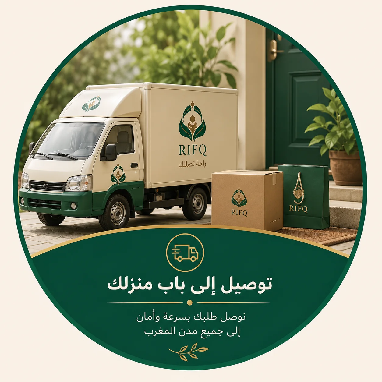 🚚 توصيل إلى باب منزلك