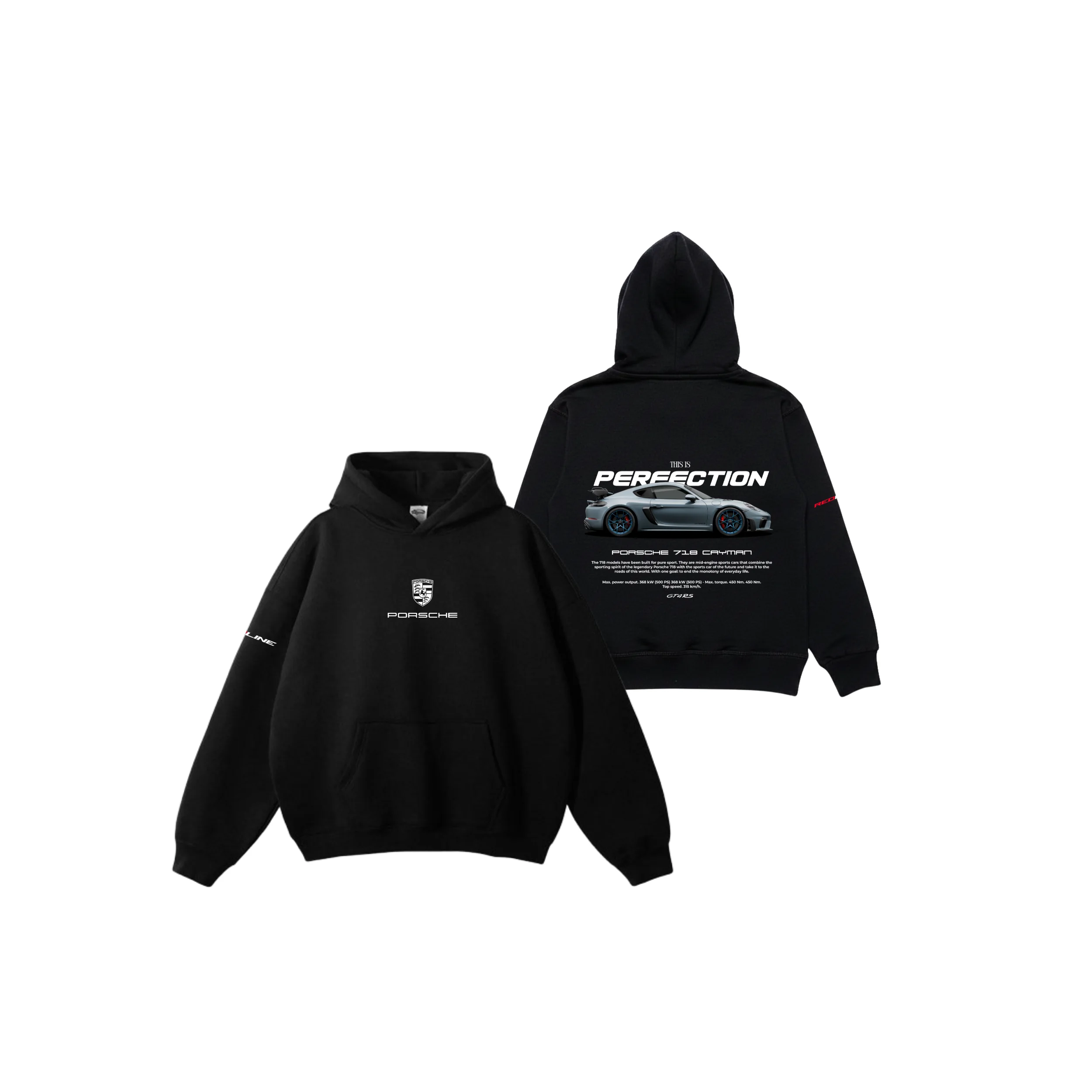 hoodie oversized Porsche