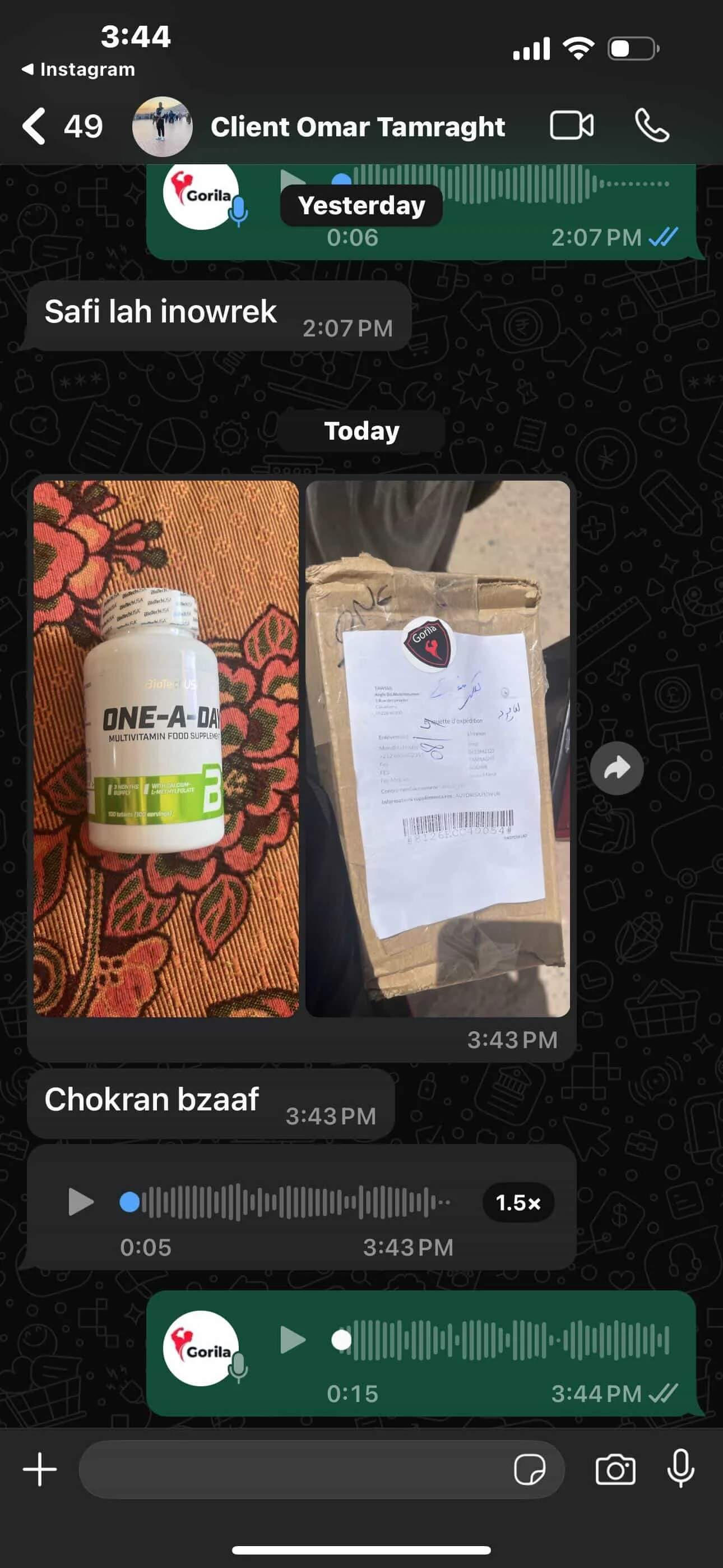 ONE A DAY 100 TABS – BIOTECH USA