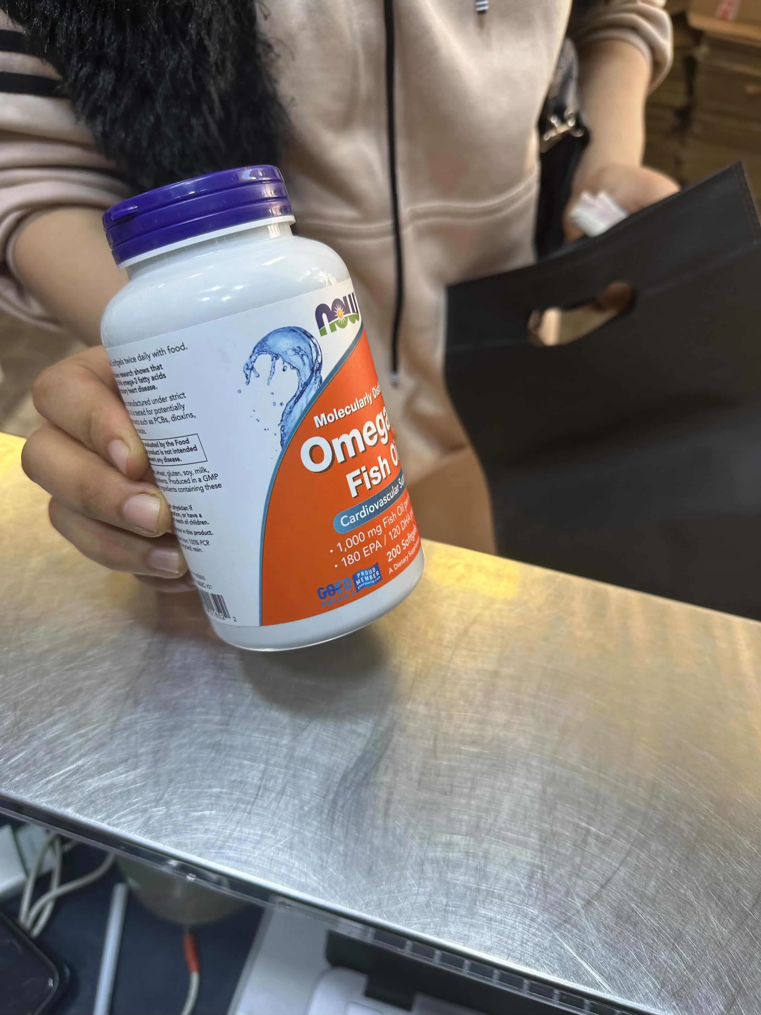 OMEGA 3 FISH OIL 100 Caps – NOW FOOD USA