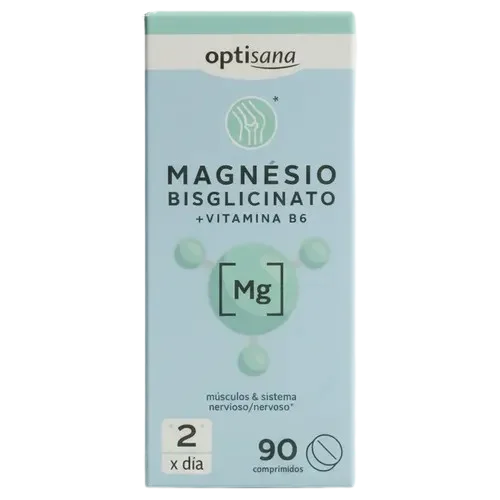 Magnésio Bisglicinato + Vitamine B6 Optisana (souvent vendu en flacon de 90 gélules )