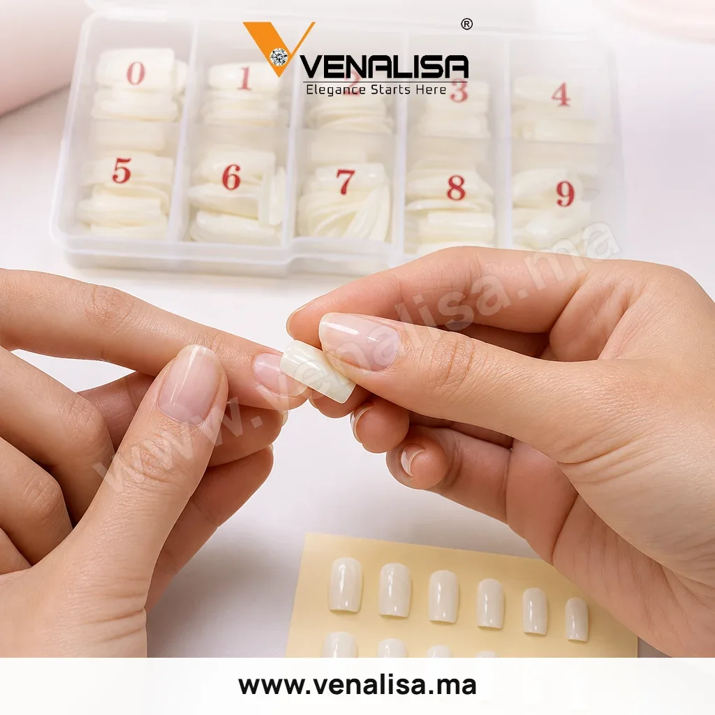 Boîte de capsules ongles 10 tailles – Carré, Ovale, Stiletto