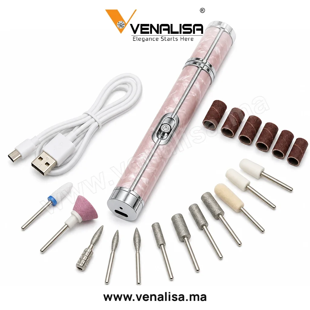 Ponceuse à ongles électrique rechargeable stylo