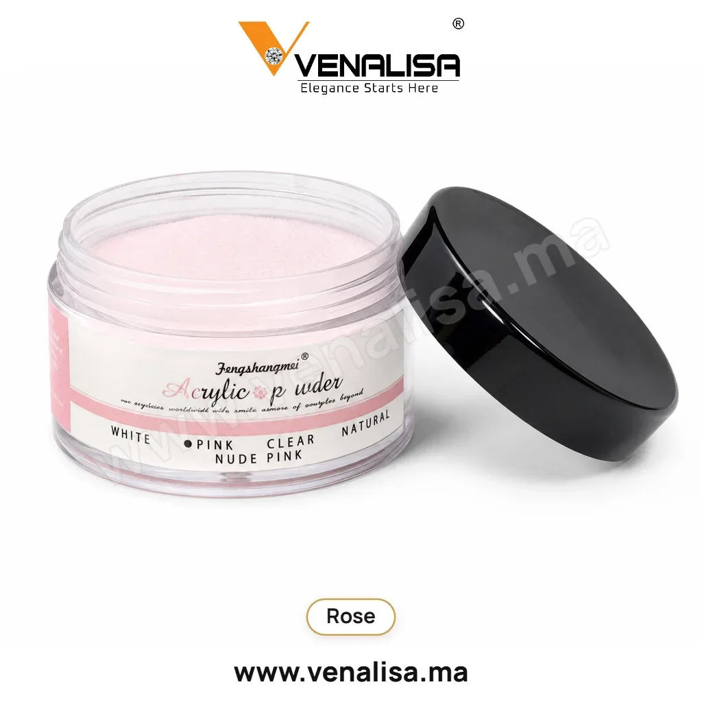 Poudre acrylique ongles Fengshangmei 15 g – 5 teintes