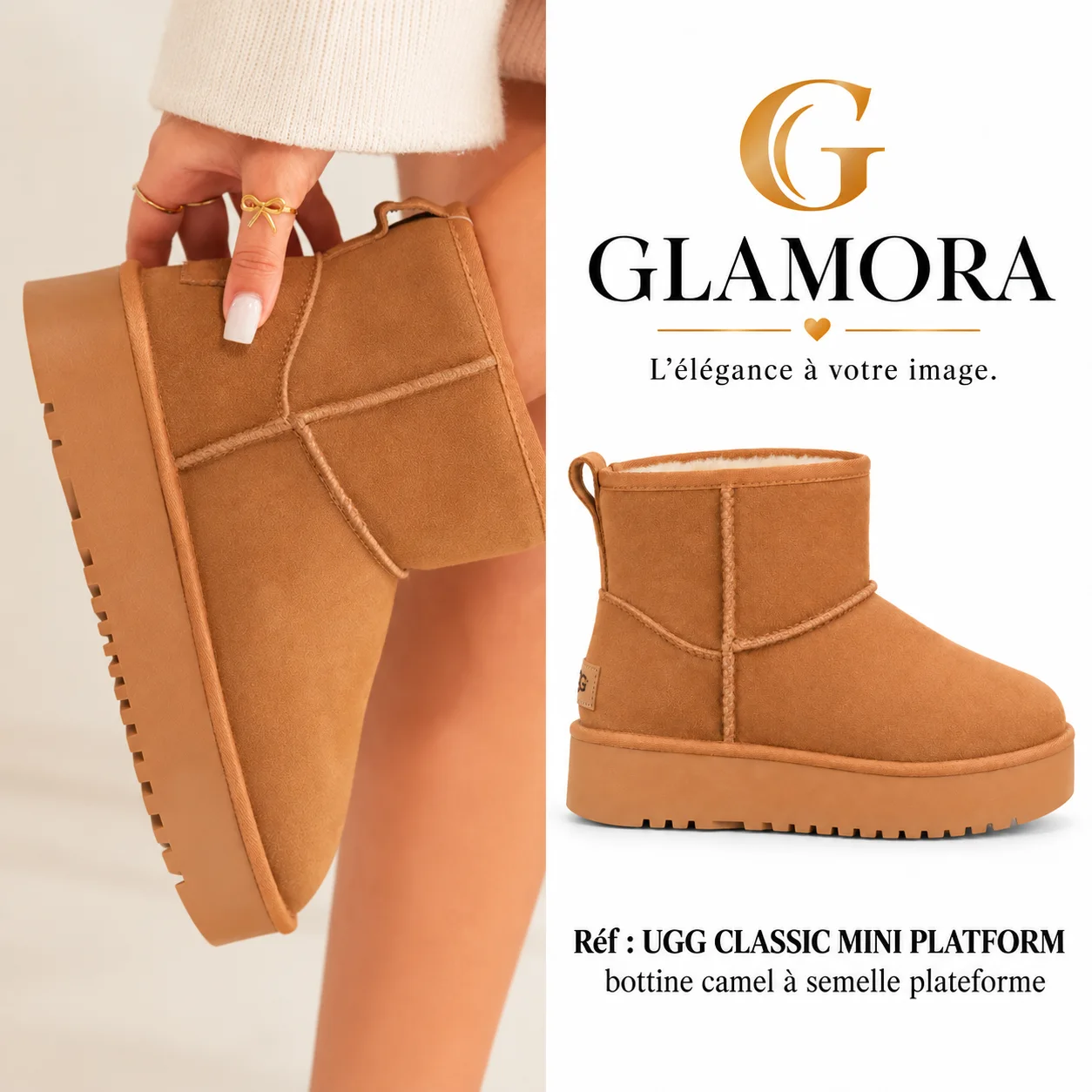 Botte UGG Classic Mini À Platforme