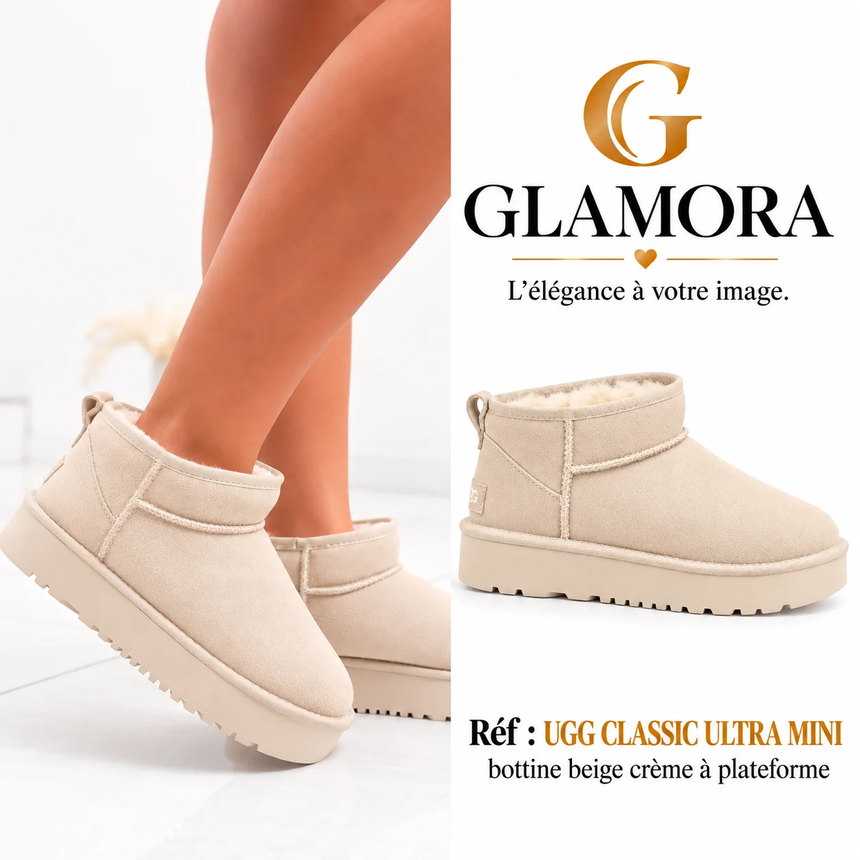 Botte UGG Ultra Mini À Plateforme