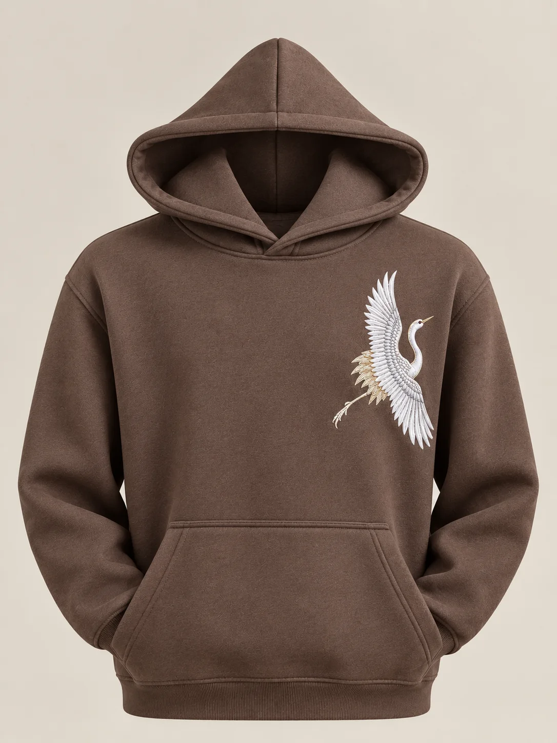 Royal Crane Hoodie