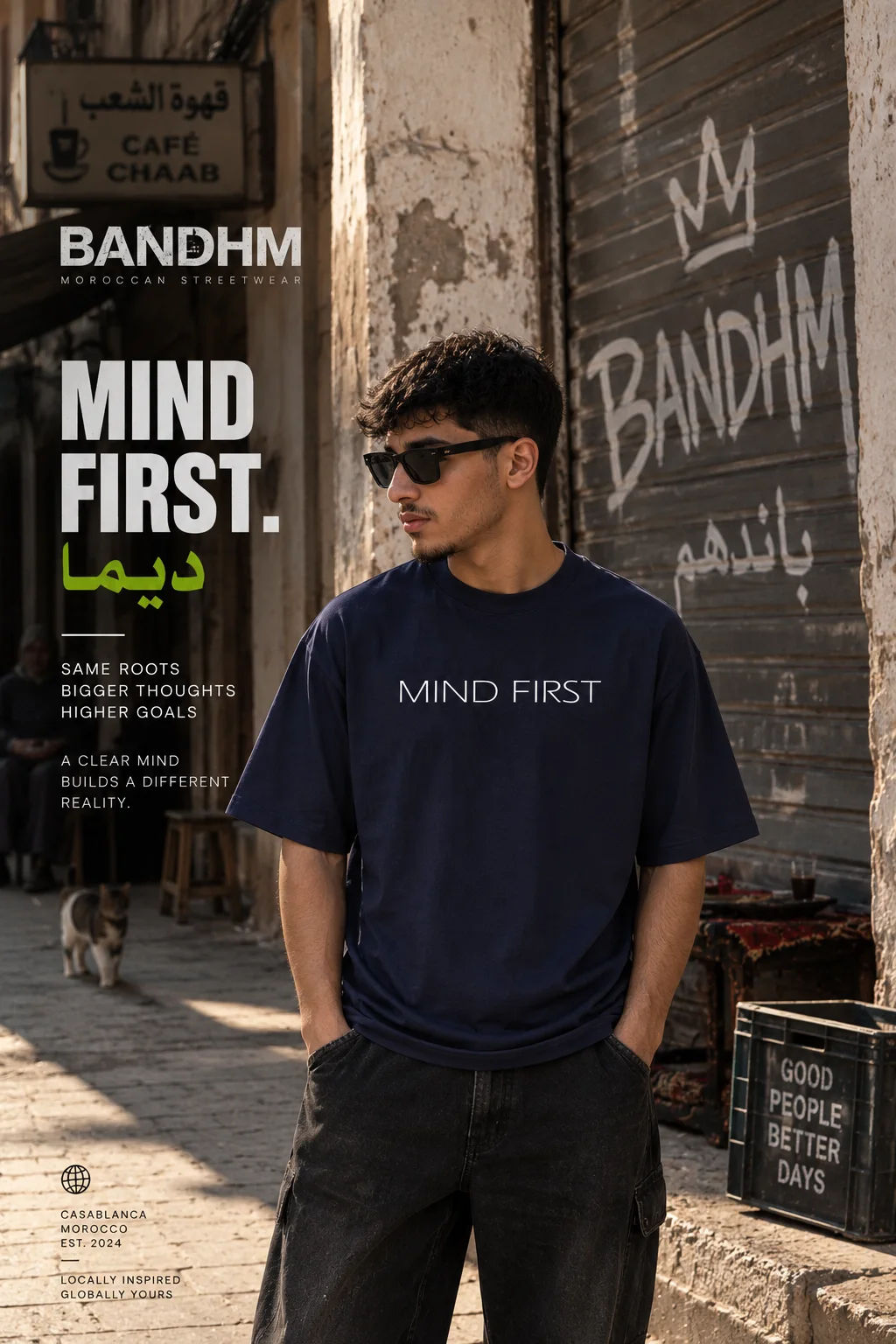 MIND FIRST — Crop T-Shirt