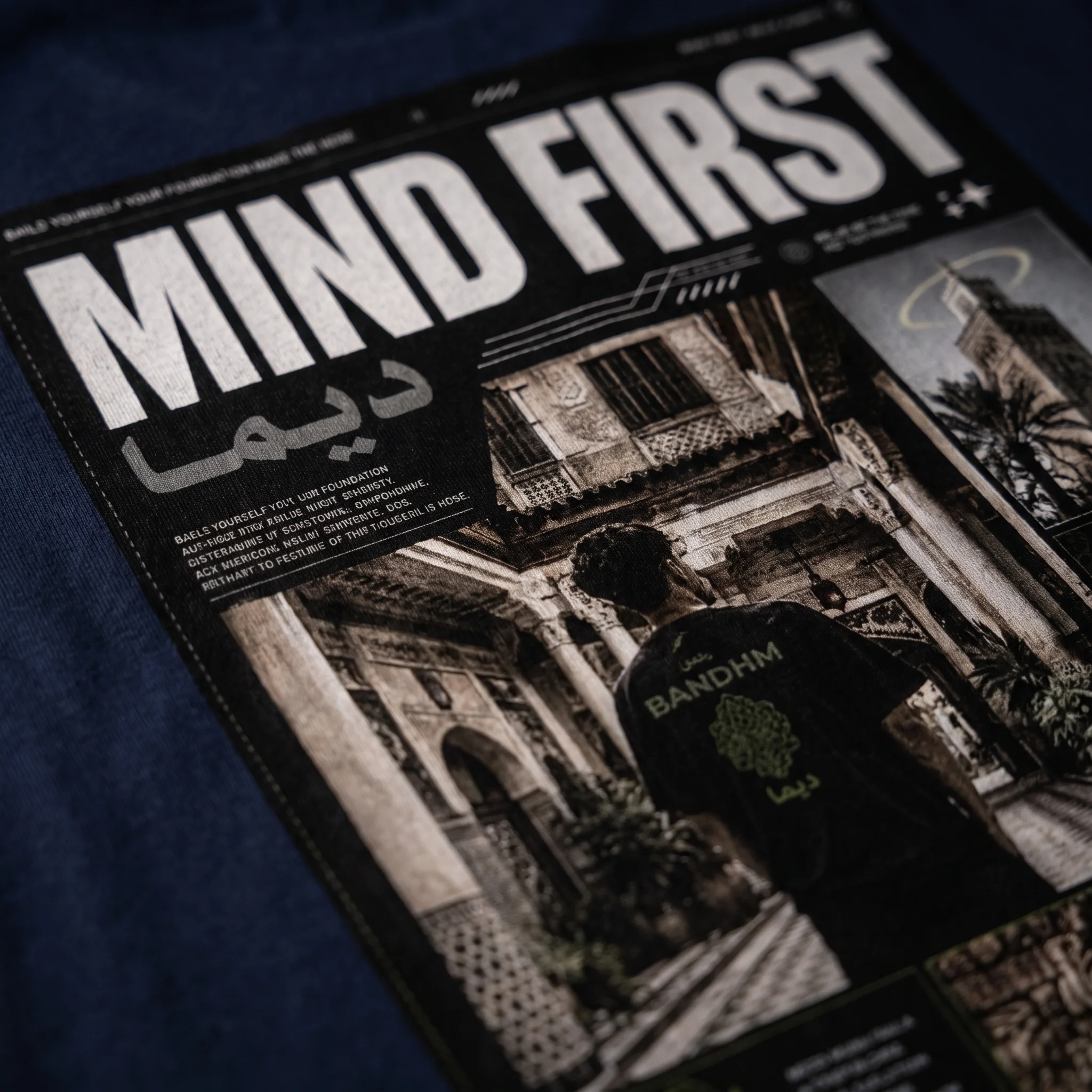 MIND FIRST — Crop T-Shirt