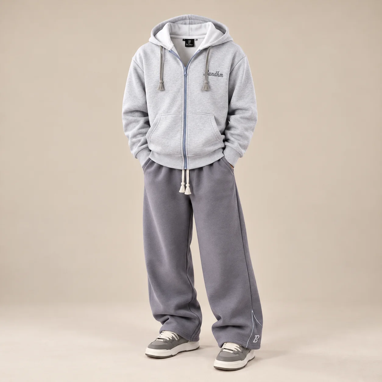 BANDHM — Signature Tracksuit | Grey Edition