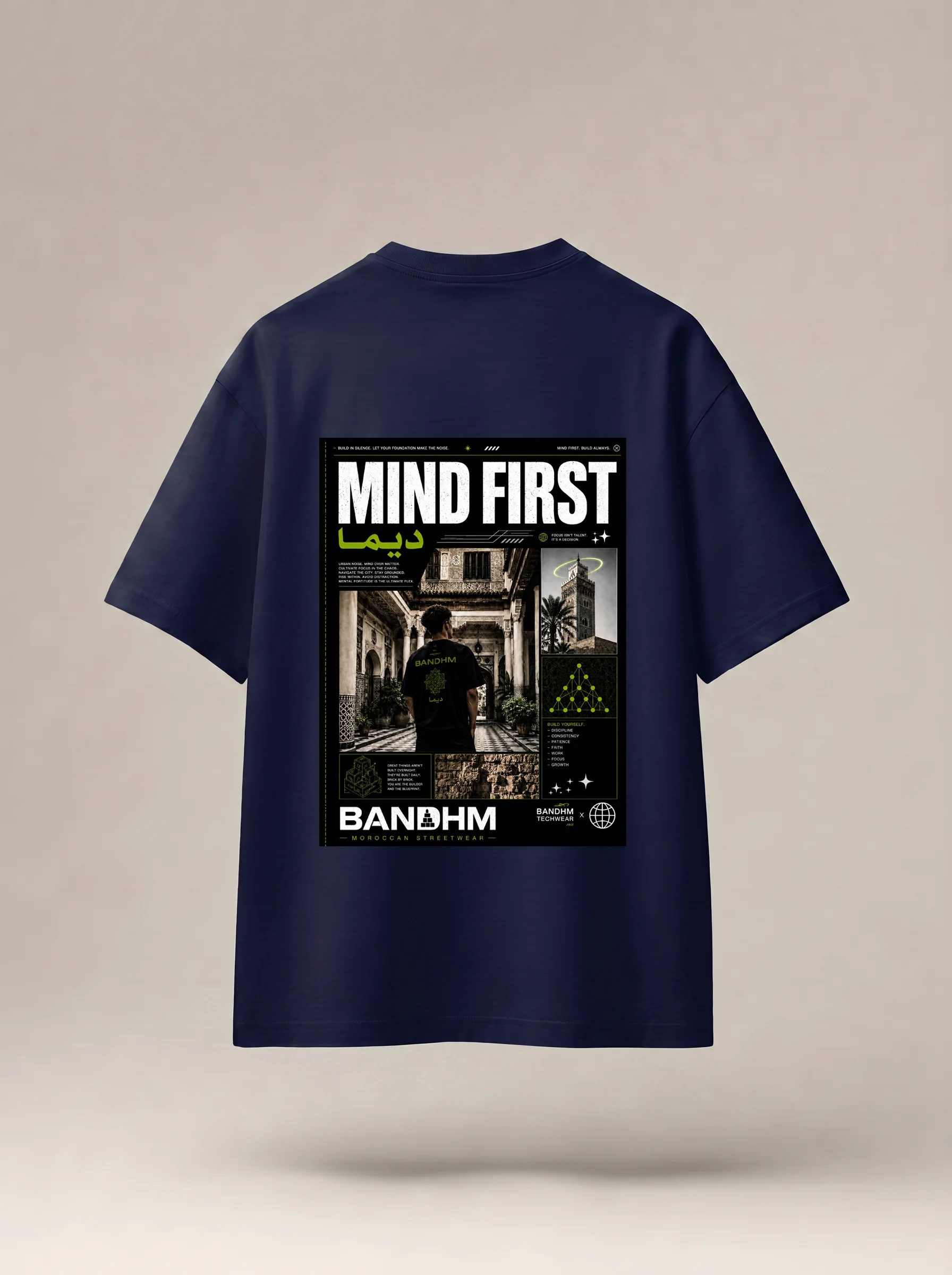 MIND FIRST — Crop T-Shirt
