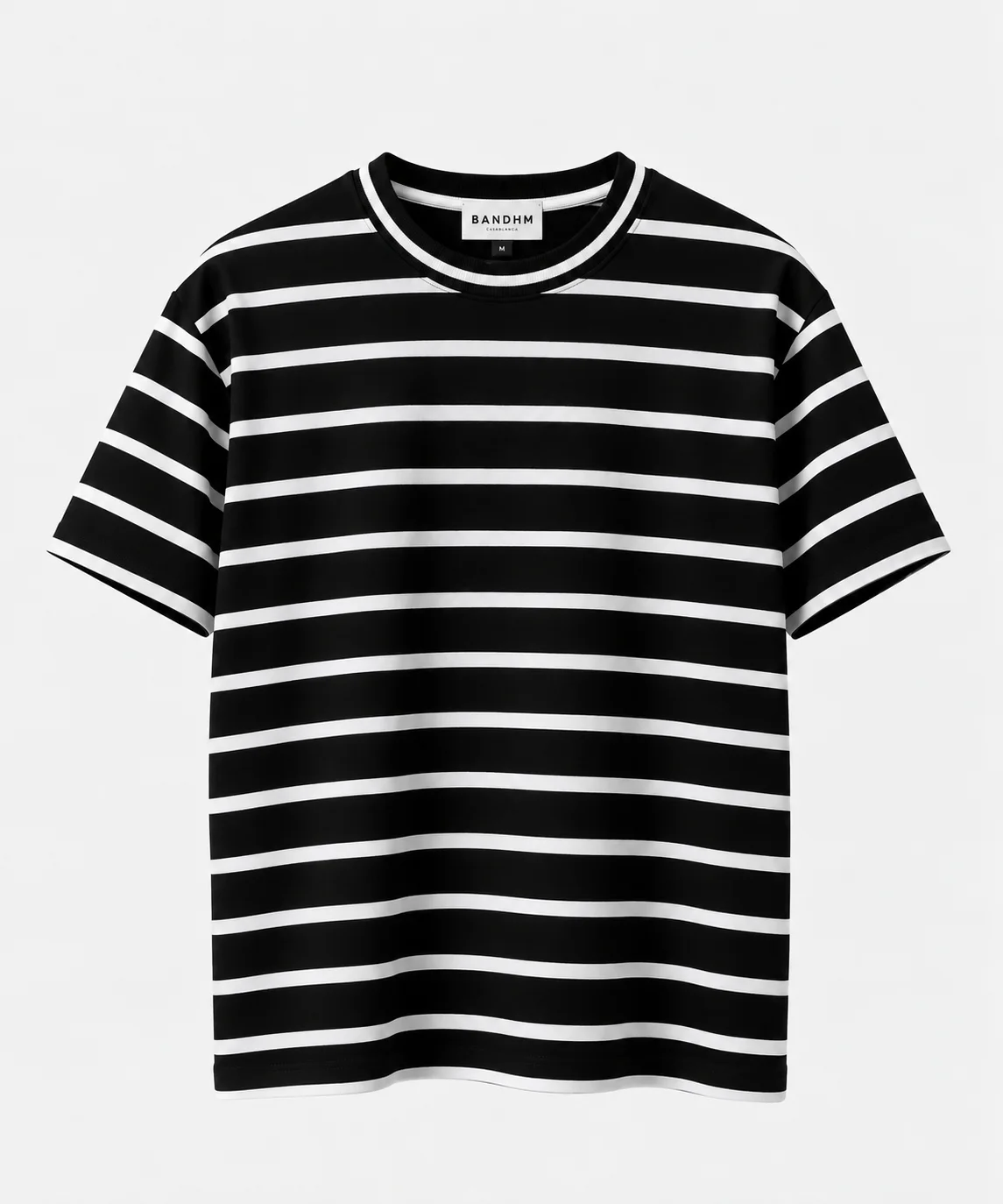 BANDHM – Striped Oversized T-Shirt