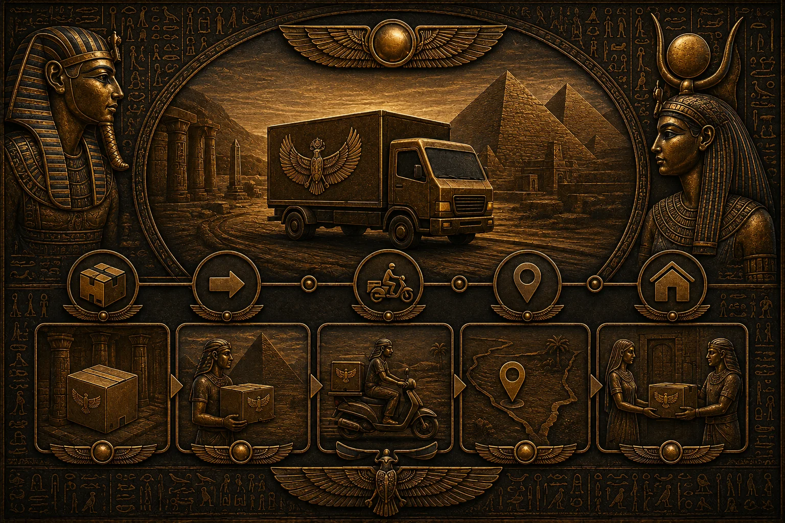 🚚 توصيل موثوق