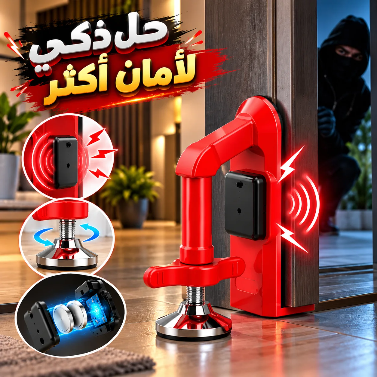 🚨 قفل ذكي لأمان أكثر