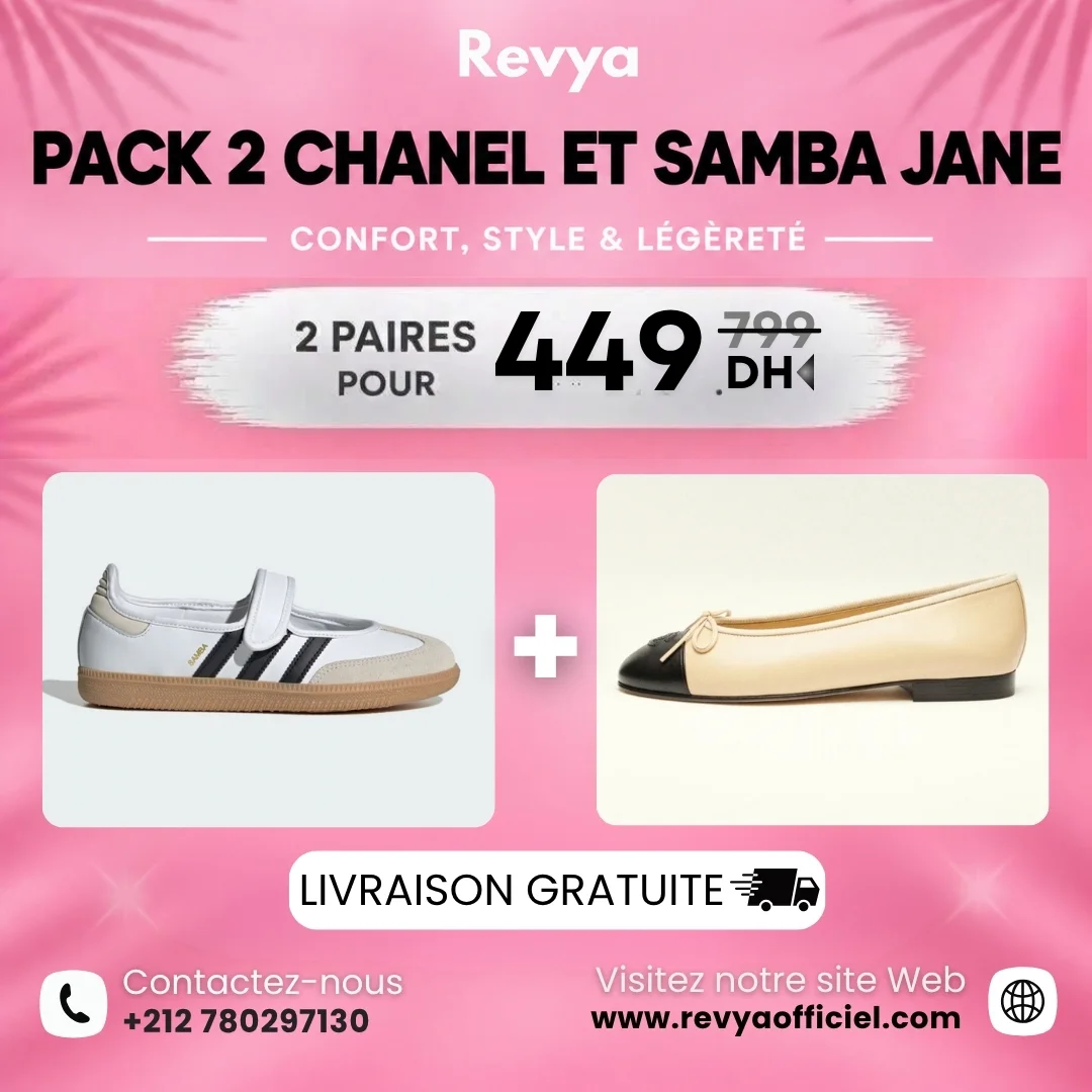 Pack 2 chanel et samba Jane