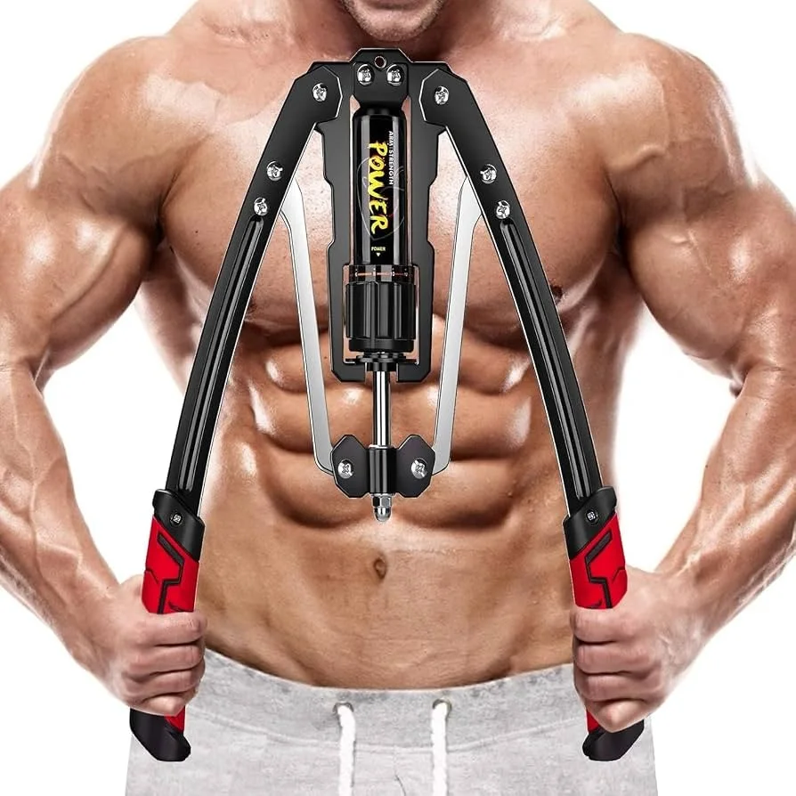 Appareil de musculation hydraulique à résistance réglable – Bras et pectoraux