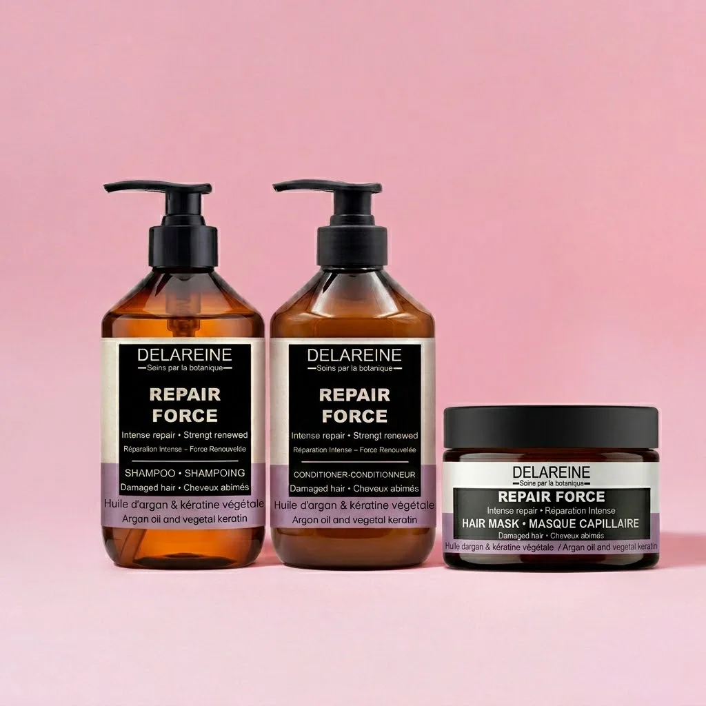Routine REPAIR FORCE _ Pour cheveux abimés