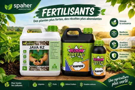Fertilisants - الأسمدة ومحفزات نمو النباتات