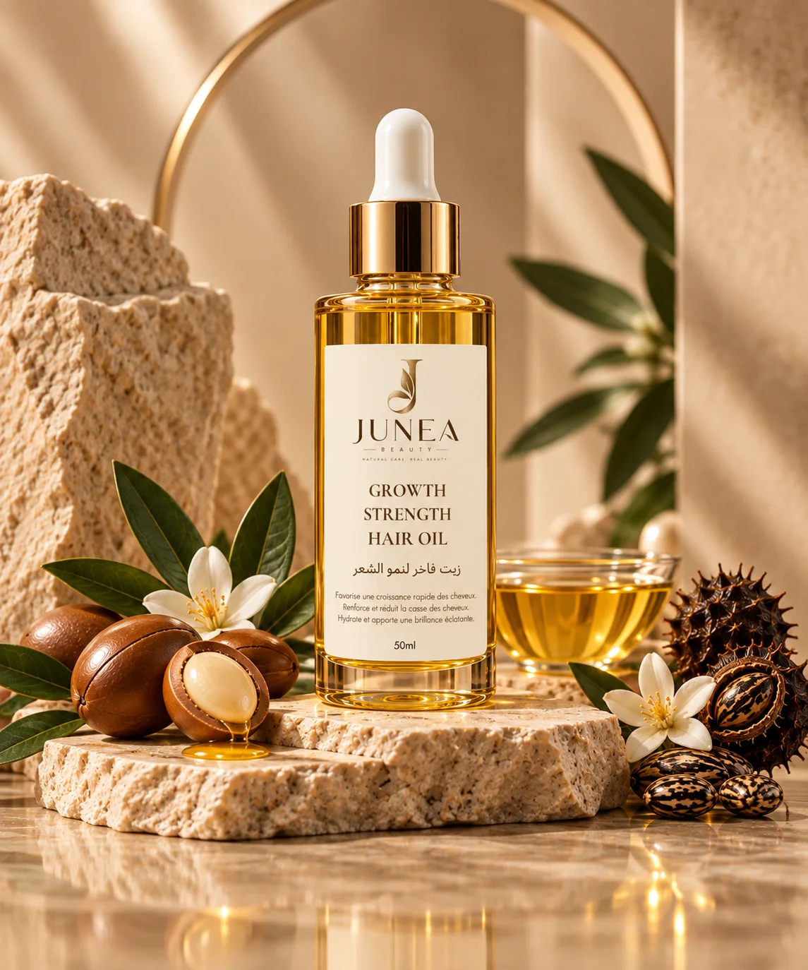 JUNEA Growth Strength Hair Oil