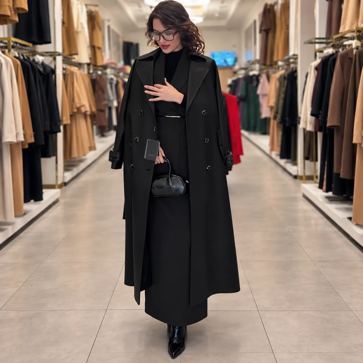 TRENCH CUIR MAYA