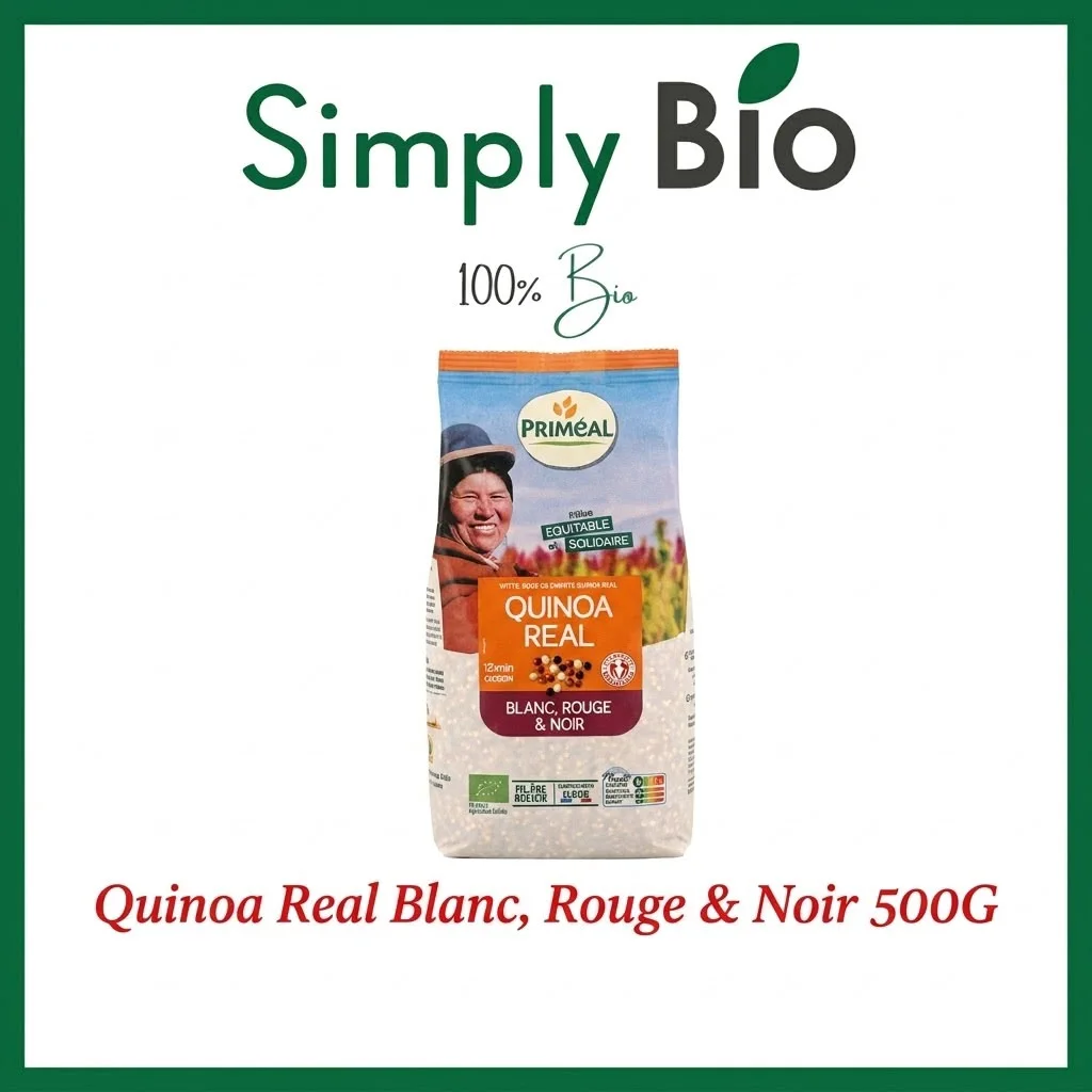 quinoa Real blanc,rouge et noire 500g