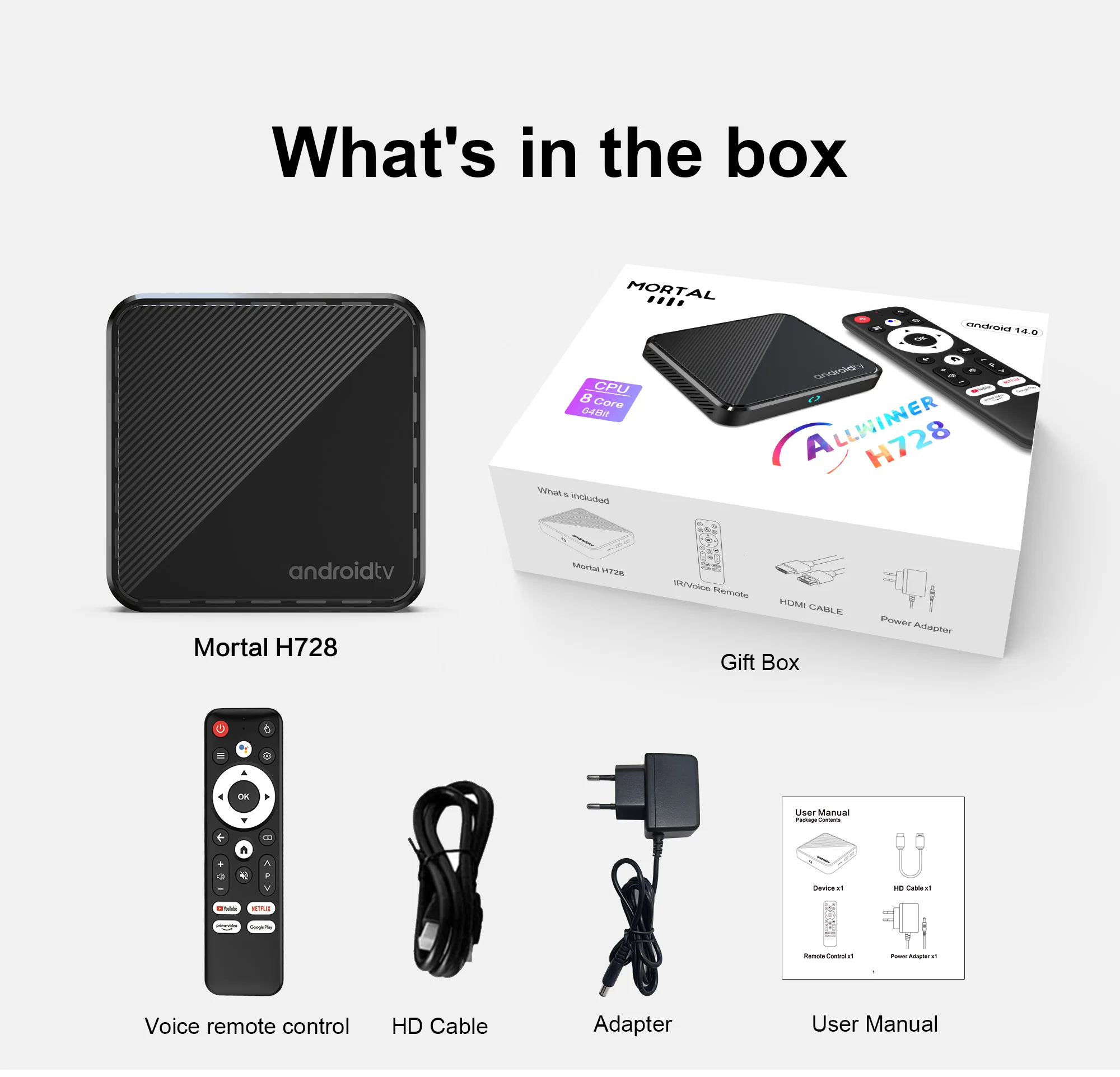 MORTAL H728 TV BOX