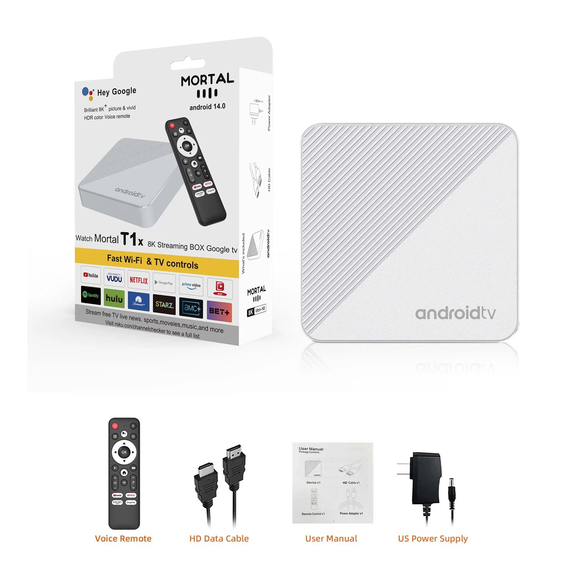 MORTAL T1X BOX TV ANDROI 14