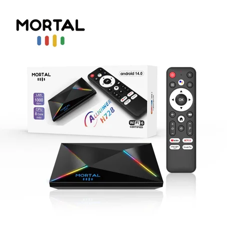 TV BOX MORTAL T9 8K Pro  Allwinner 728 Android 14