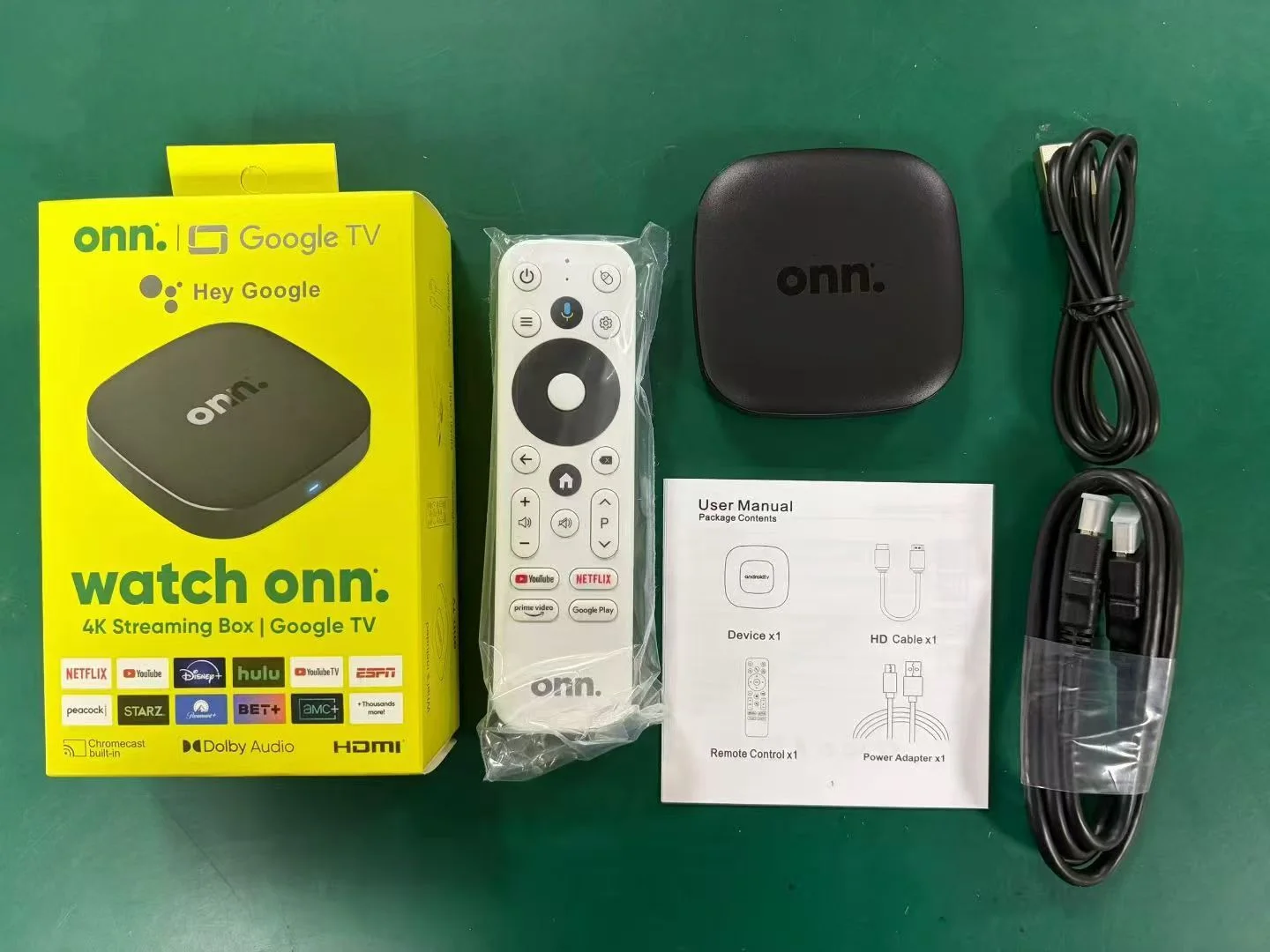 Onn. TV BOX  Android 14  2gb/16gb