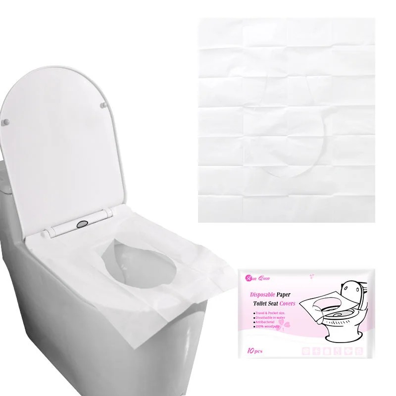 Protège-Siège-Toilette (10 Lot de 10 Sachet)