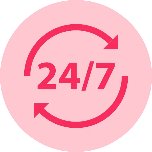 دعم عملاء متوفر 24/7