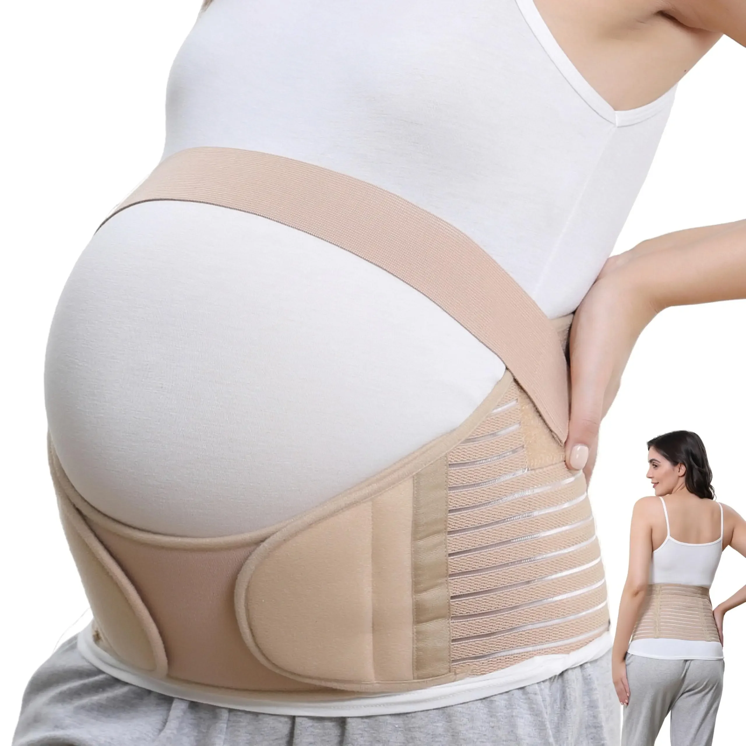 🤰 حزام دعم الحامل المريح – وداعا لآلام الظهر والبطن طيلة فترة الحمل