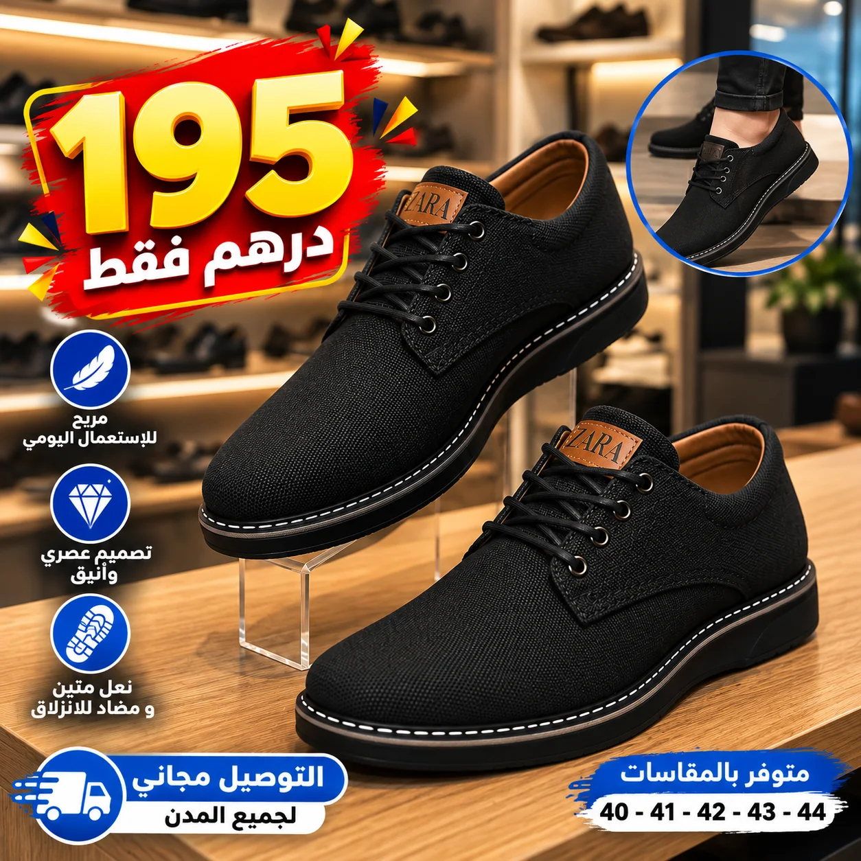حداء قماشي 👞