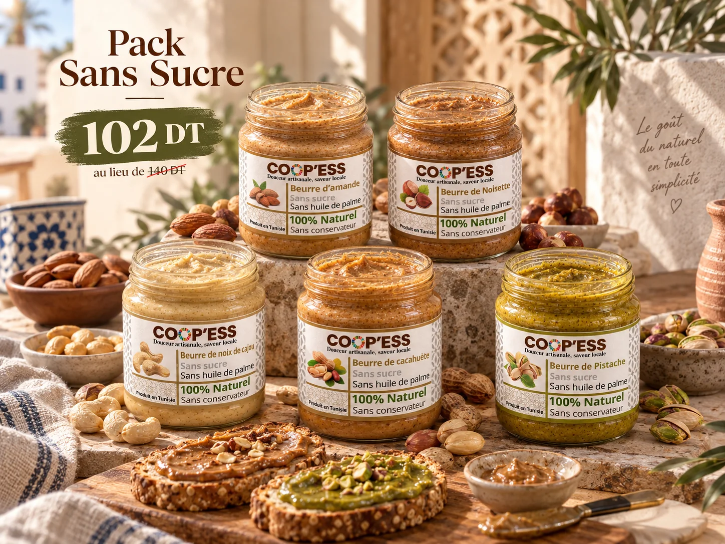 Pack Sans Sucre – باك بلا سكر مع COOP’ESS