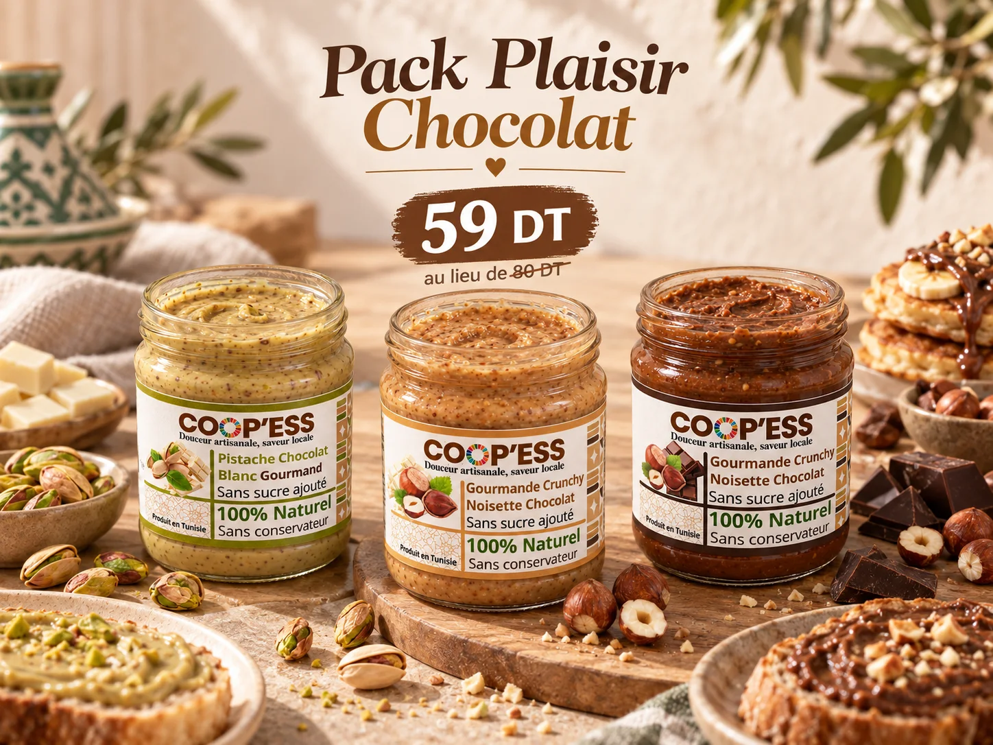Pack Plaisir Chocolat – باك متعة الشوكولا مع COOP’ESS
