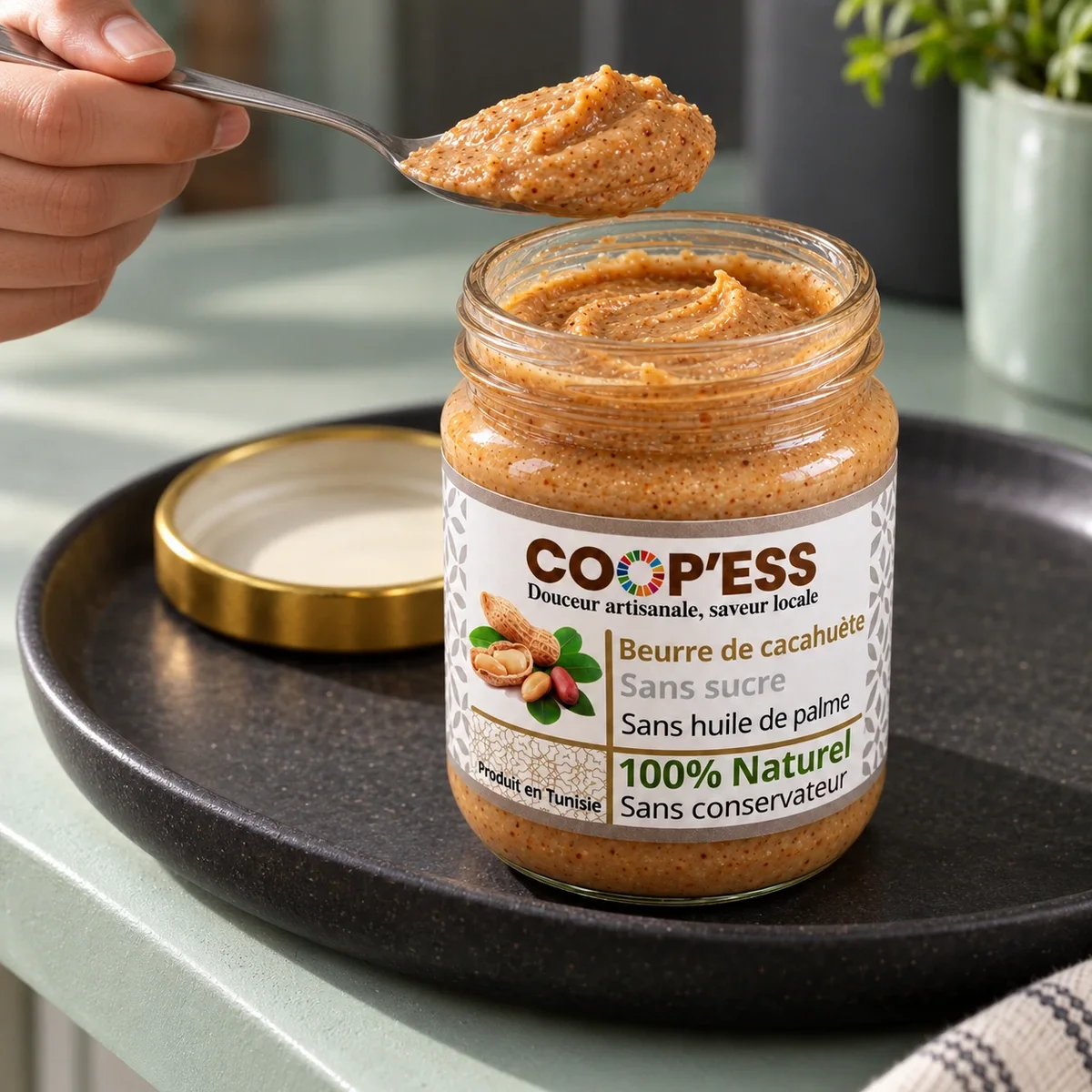 Beurre  de Cacahuète sans sucre