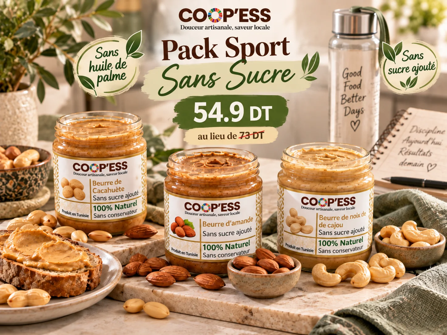 Pack Sport Sans Sucre