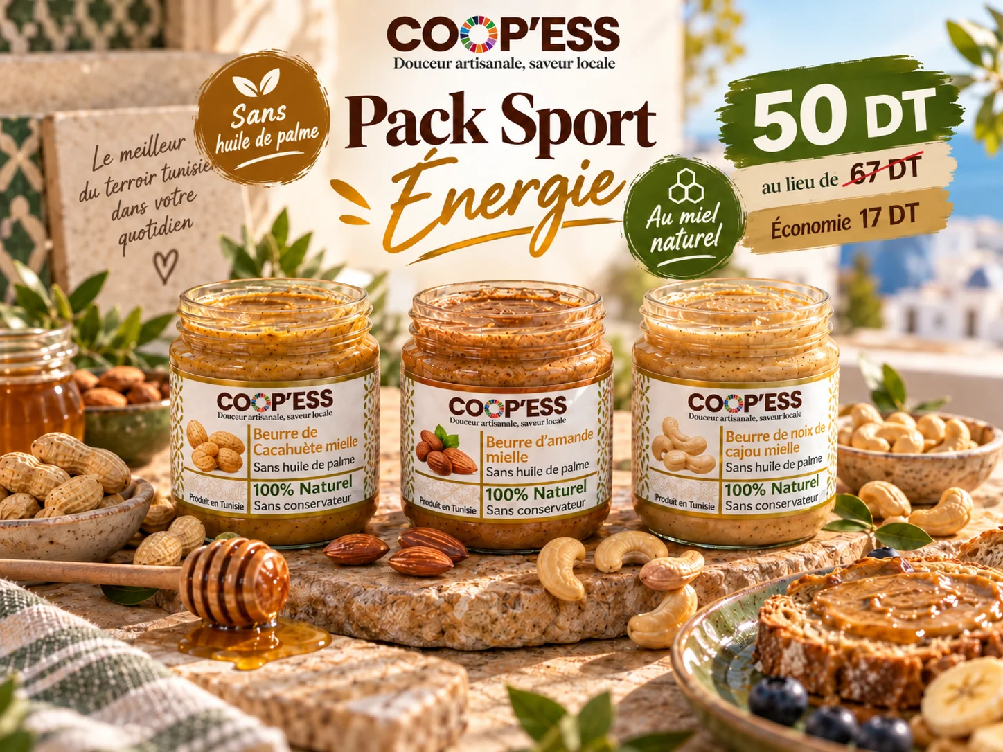 Pack Sport Énergie – طاقة طبيعية مع COOP’ESS
