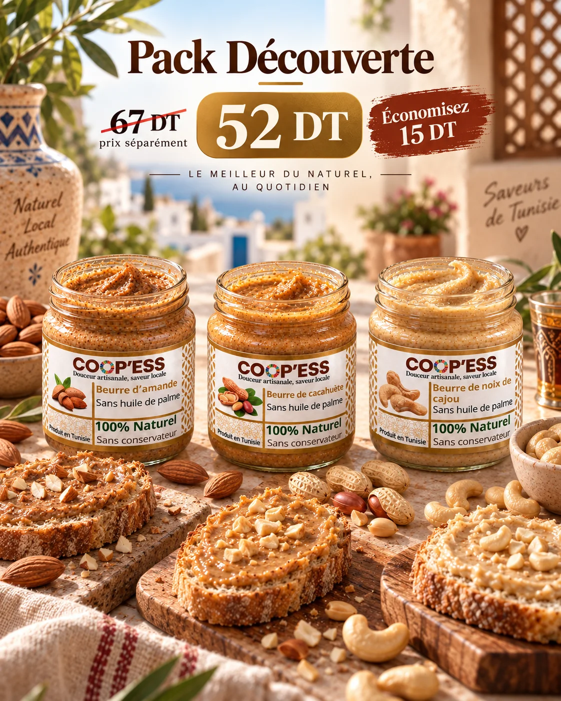 Pack Découverte – اكتشف بنّة الطبيعة مع COOP’ESS